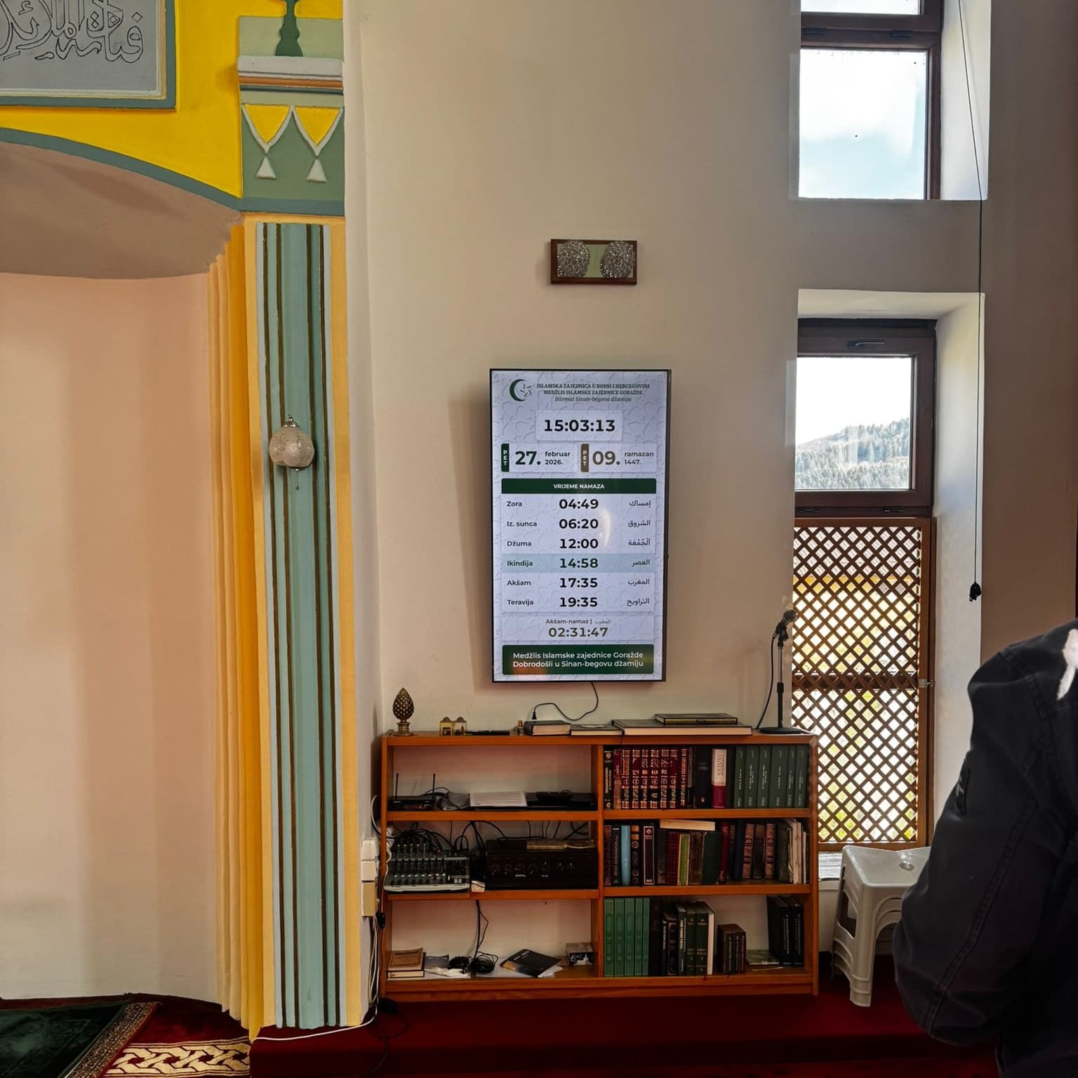 Moderan prikaz dostojan džamije